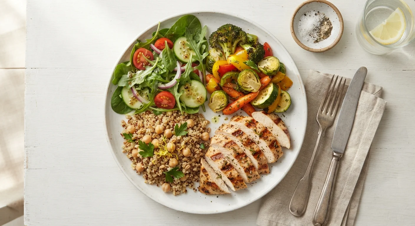 Building a Nutritionally Balanced Plate Without Counting Every Gram