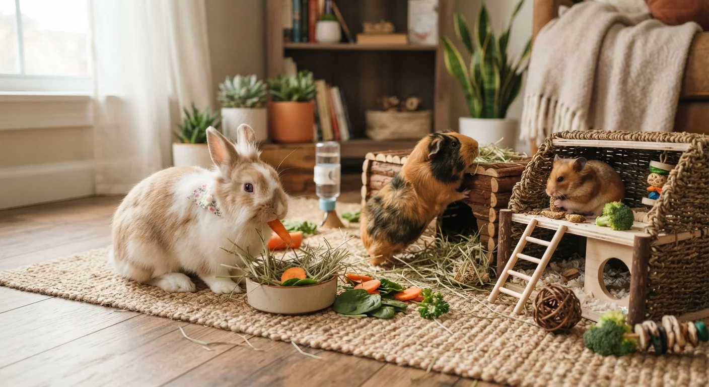Small Pets, Big Needs: Care Realities for Rabbits, Guinea Pigs, and Hamsters