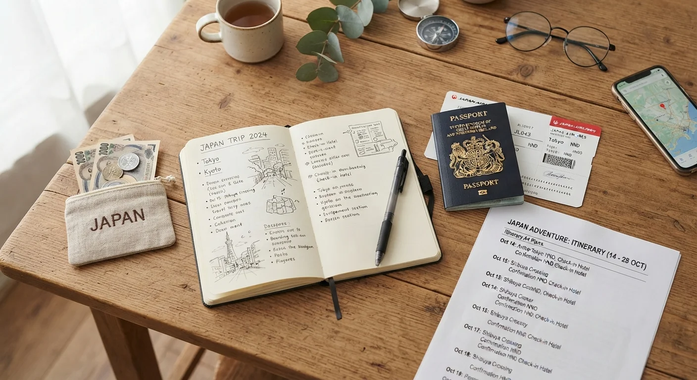 The Complete Trip Planning Checklist: From First Idea to Departure Day