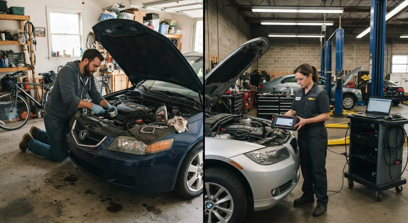 DIY Car Maintenance vs. Taking It to a Workshop