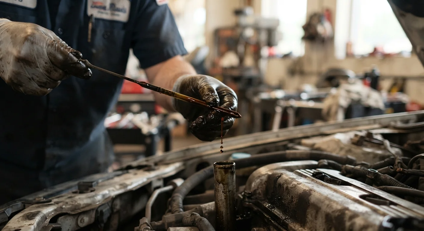 What Your Engine Oil Colour Is Actually Telling You