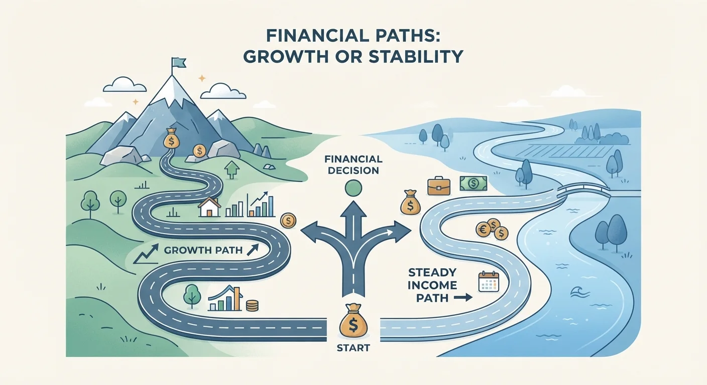 Growth Investing vs Income Investing: Two Different Goals, Two Different Paths