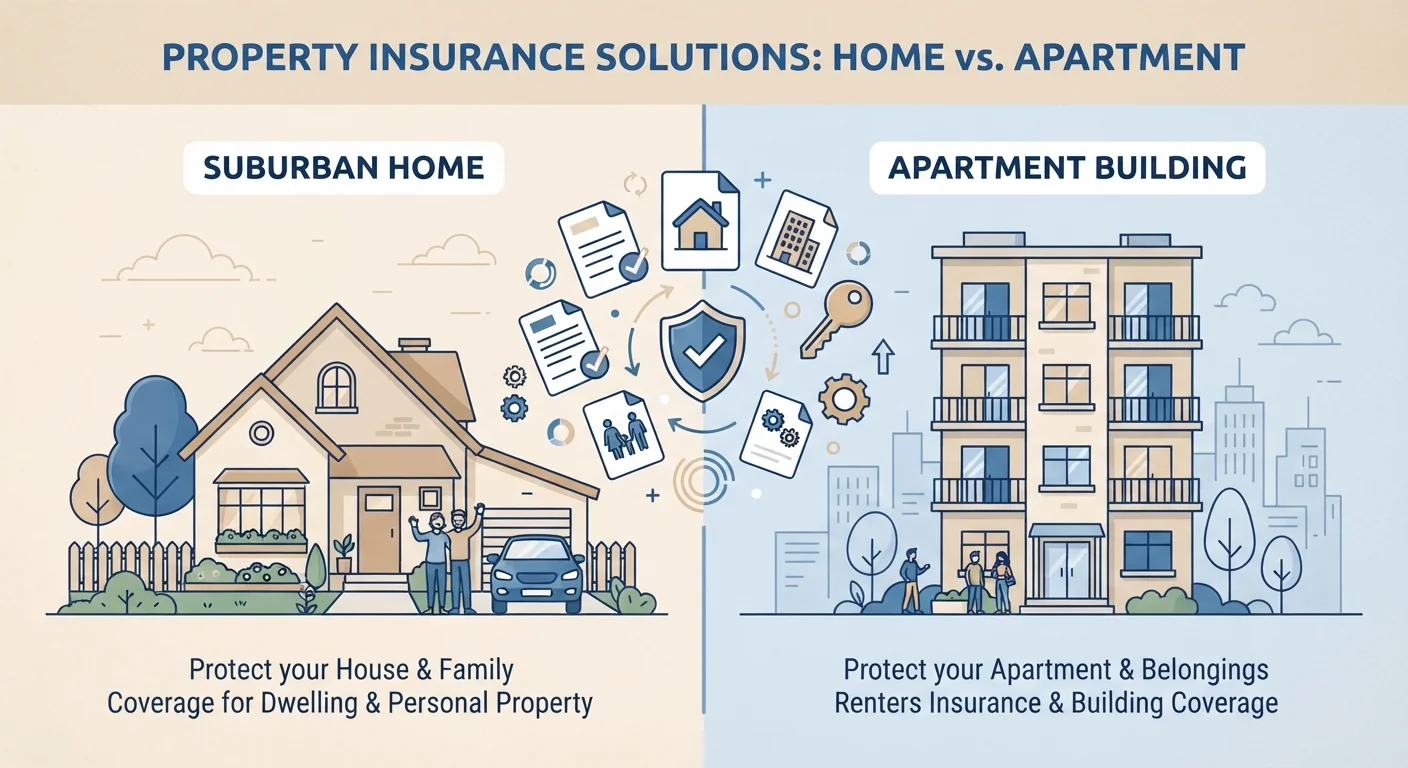 Homeowners vs. Renters Insurance: Coverage That Fits Your Situation