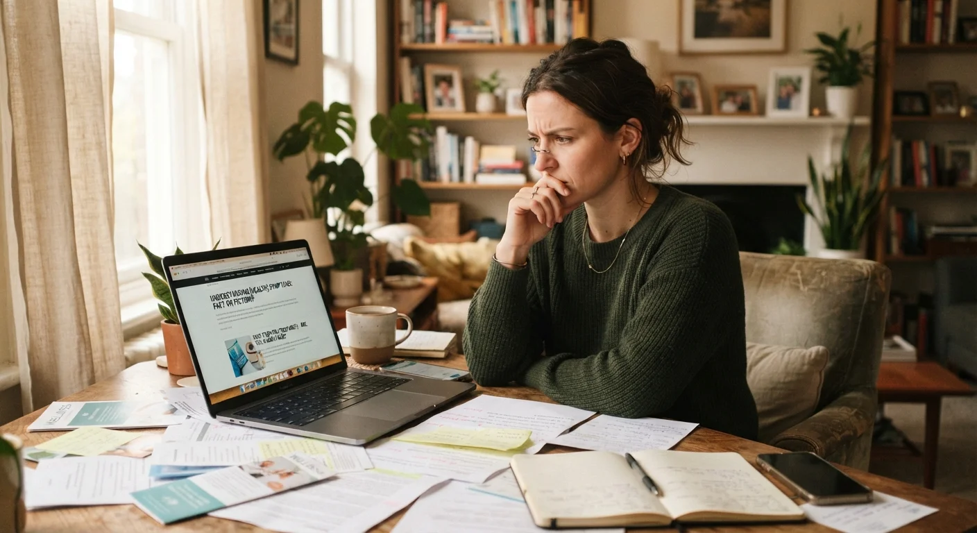Common Pitfalls When Reading Health Information Online