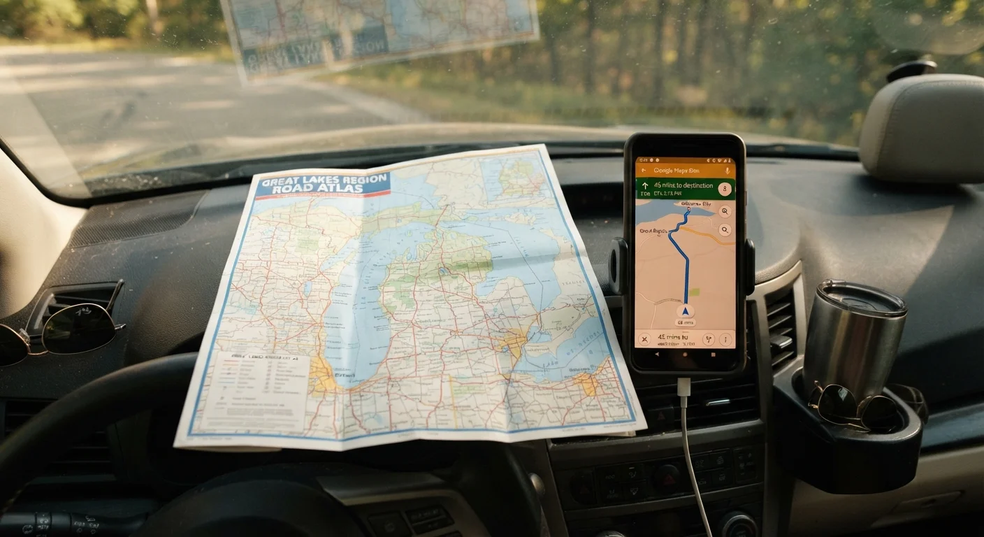 Road Trip Navigation: Paper Maps, Apps, and Offline Options