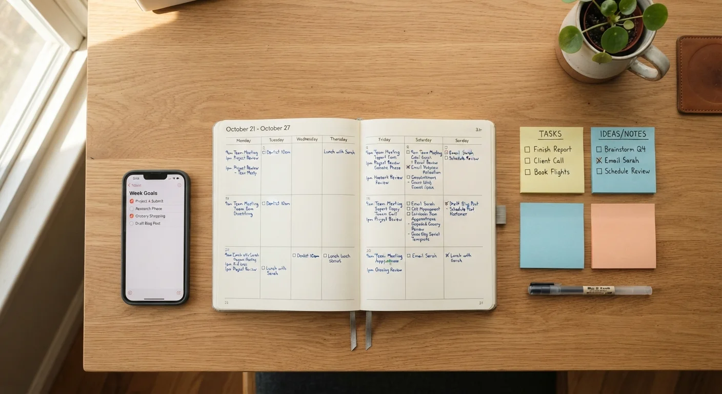 Time Blocking, Task Lists, and the Art of Actually Finishing Things