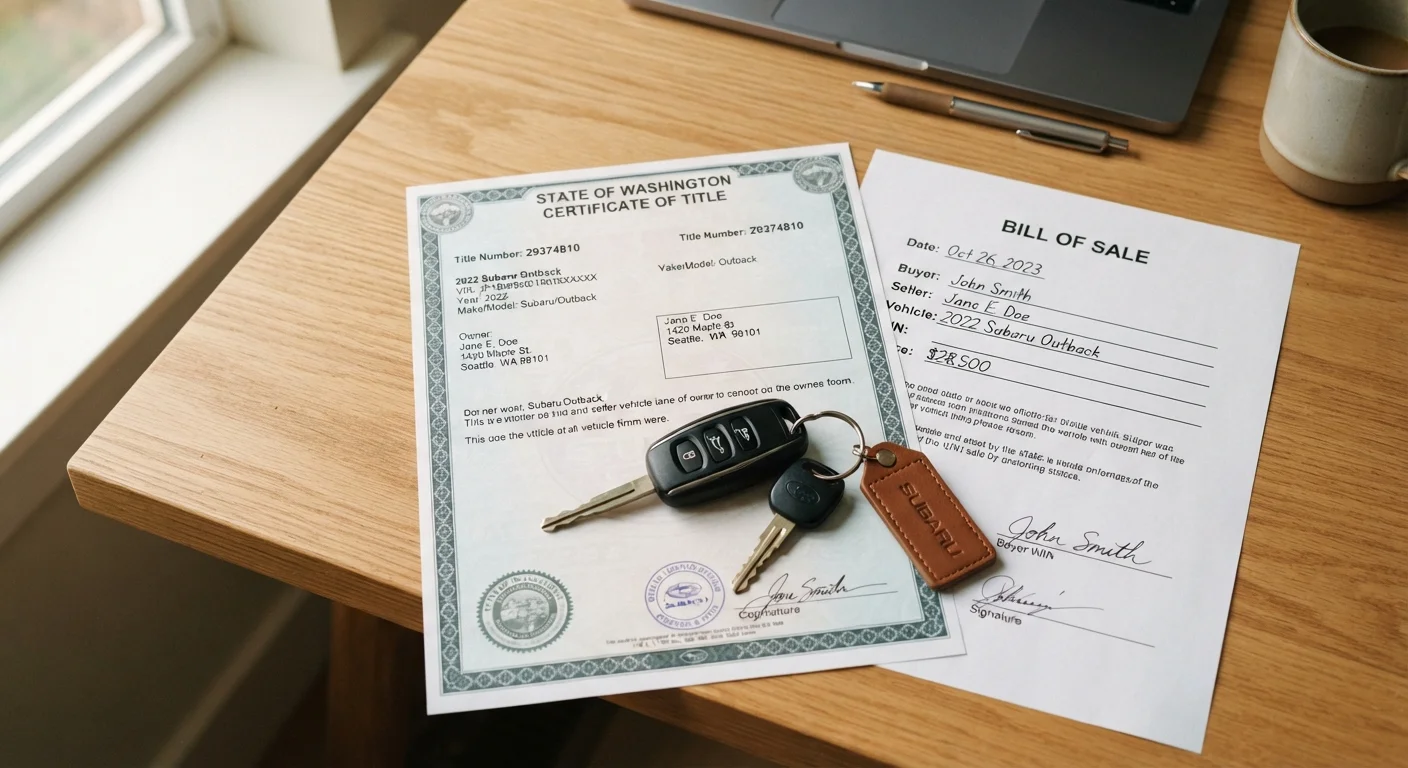 Title Transfers and Bill of Sale: The Paperwork Side of Buying or Selling a Car