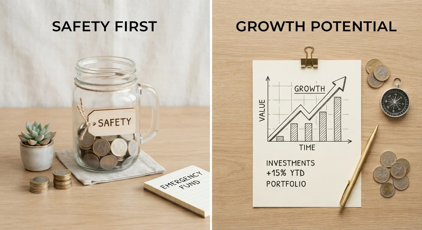 What Investing Actually Means and Why It Differs from Saving