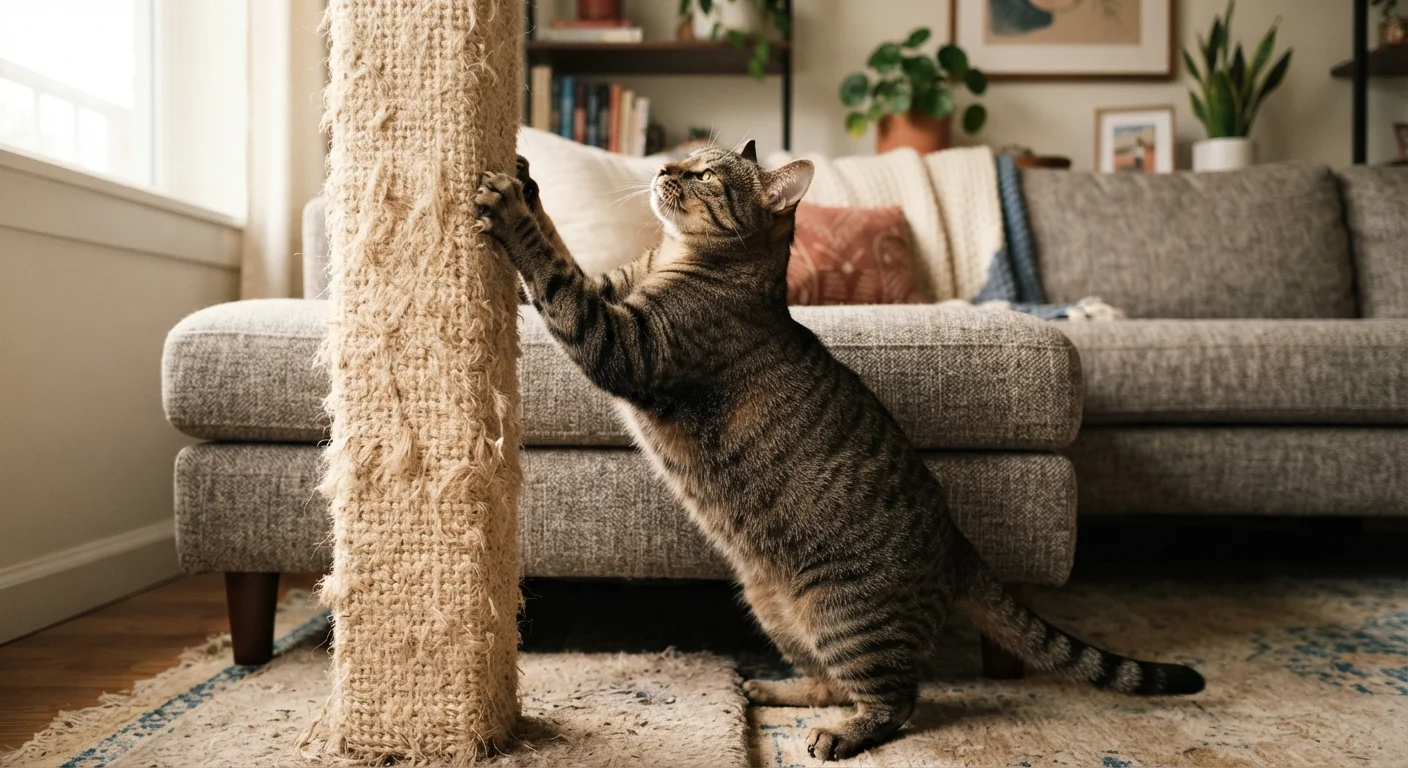 The Real Reasons Cats Scratch Furniture (And What Actually Redirects the Habit)