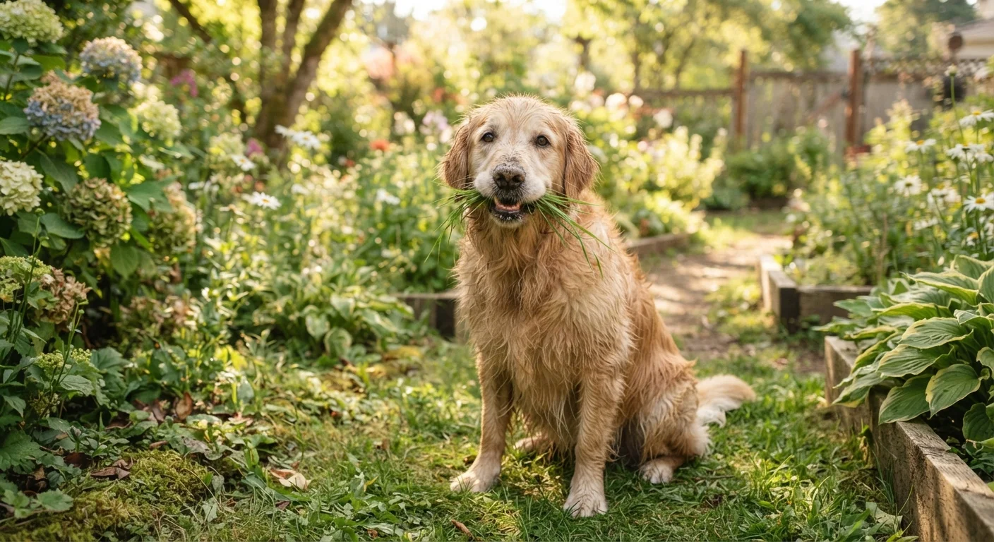 Why Dogs Eat Grass, Chew Furniture, and Bark at Nothing